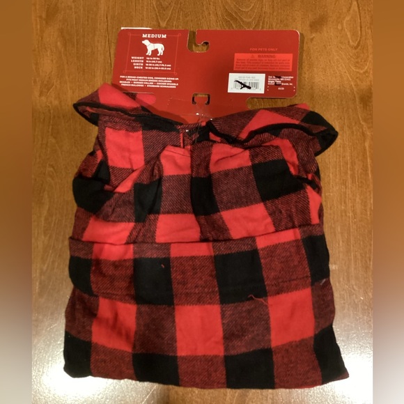 Asstd sizes Pet Pajamas Holiday Plaid Check Fleece PJs XS, S, M, L - Picture 12 of 13